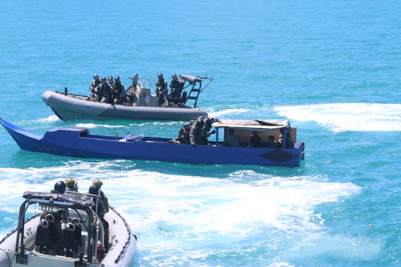 Throughout March 2024, Australian authorities intercepted and apprehended three Indonesian fishing vessels fishing illegally in Australian waters, 

two of which were intercepted in the Kimberley Marine Park.