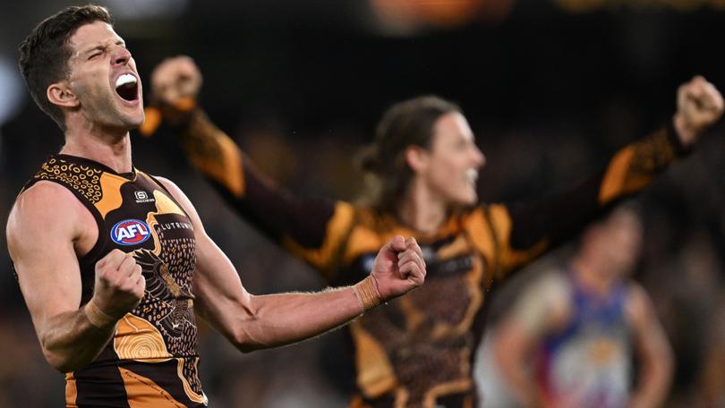 Hawthorn beat Brisbane at Marvel Stadium.