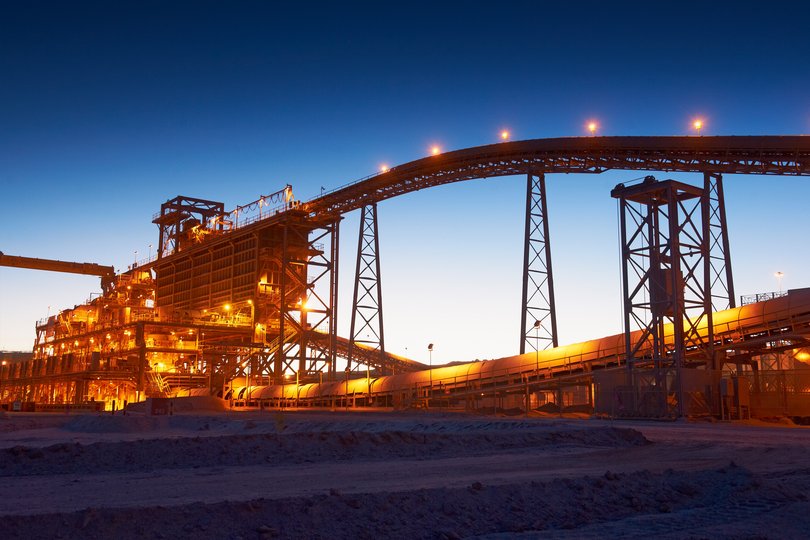 BHP's Spence copper mine in Chile.