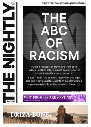 The front page of The Nightly for 27-05-2024
