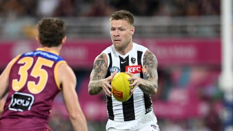 Collingwood's Jordan De Goey.