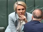 Environment Minister Tanya Plibersek speaks with  Prime Minister Anthony Albanese in Parliament.
