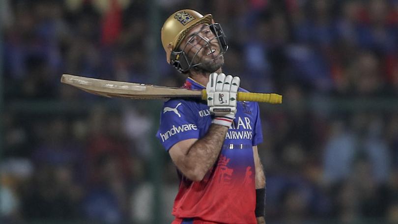 Royal Challengers Bengaluru's Glenn Maxwell had an IPL campaign to forget.