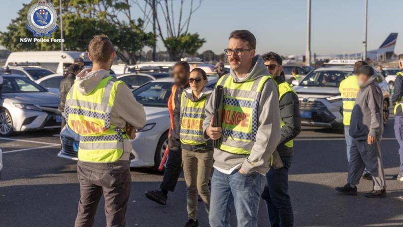 Police checking e-tags at Sydney Airport