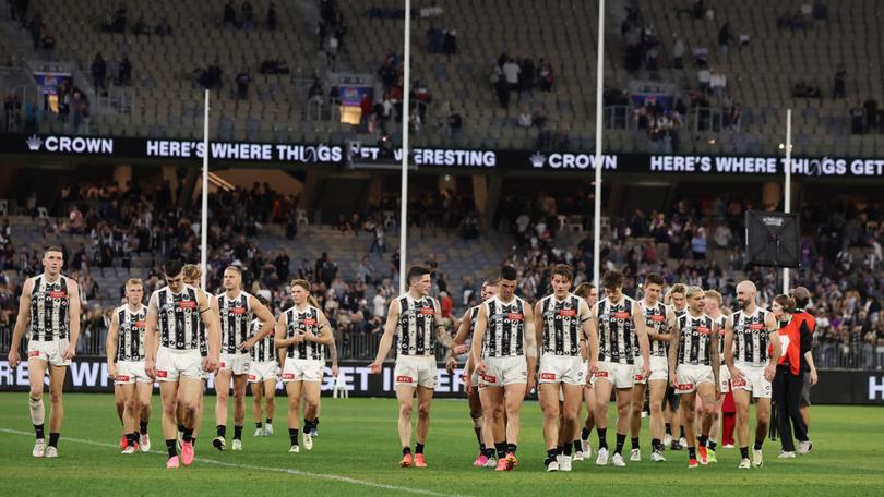 Collingwood are the walking wounded at present.