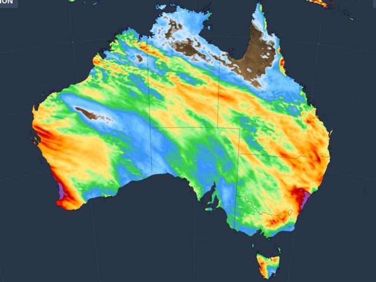 Forecast accumulated rain to Sunday, June 2, according to the ECMWF-HRES model.