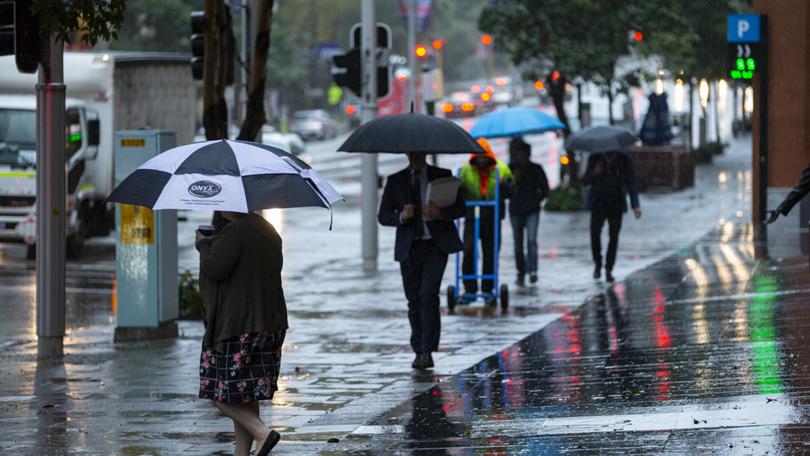 About 80 per cent of Australia is set to be soaked this weekend as a massive rain band stretches across the country.