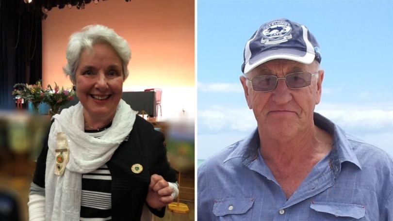 More than 2100 bone fragments were found in the search for campers Carol Clay and Russell Hill.