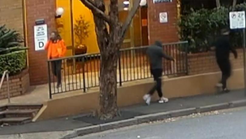 Police are trying to track down three more men following a violent home invasion in Sydney.