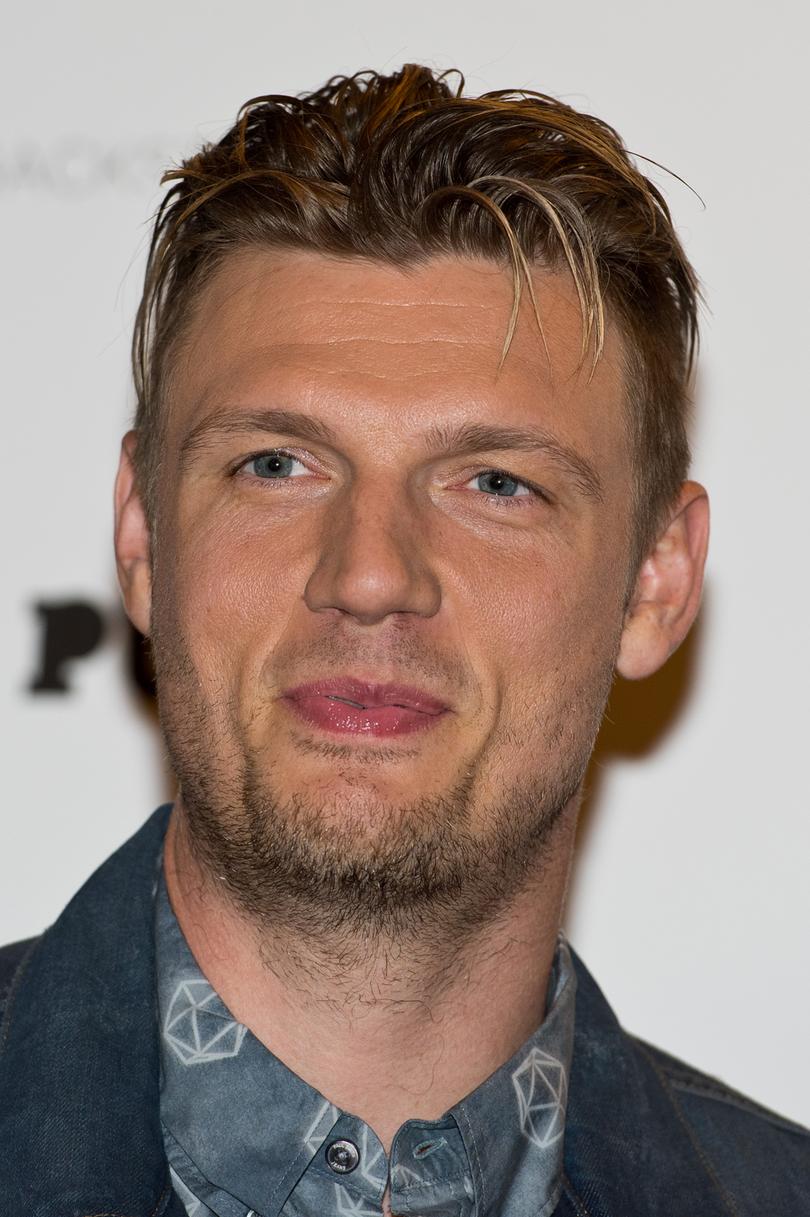 LONDON, ENGLAND - FEBRUARY 25: Nick Carter attends the UK Premiere of "Backstreet Boys: Show 'Em What You're Made Of" at Dominion Theatre on February 25, 2015 in London, England.  (Photo by Ben A. Pruchnie/Getty Images)
