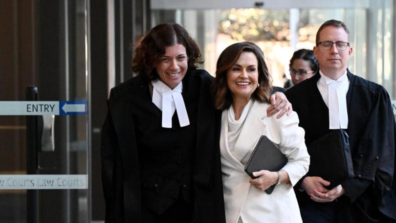 Lisa Wilkinson's barrister Sue Chrysanthou charged $8000 for each full day of the defamation trial. (Bianca De Marchi/AAP PHOTOS)