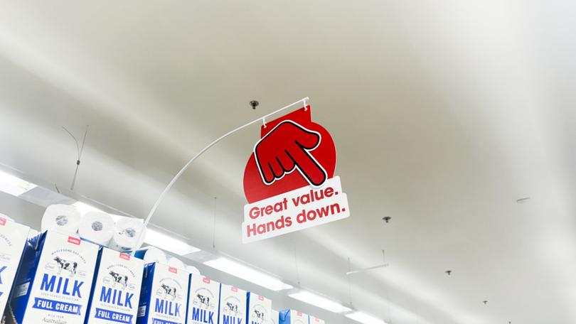 The Coles supermarket campaign maybe ‘Down, down’ but things are looking up, up for investors in the major retailer.  