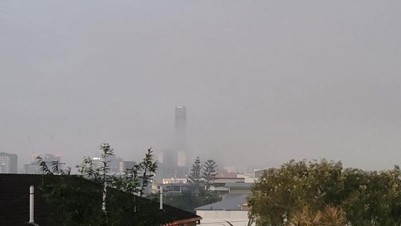 Fog in Brisbane is causing drama for flights.