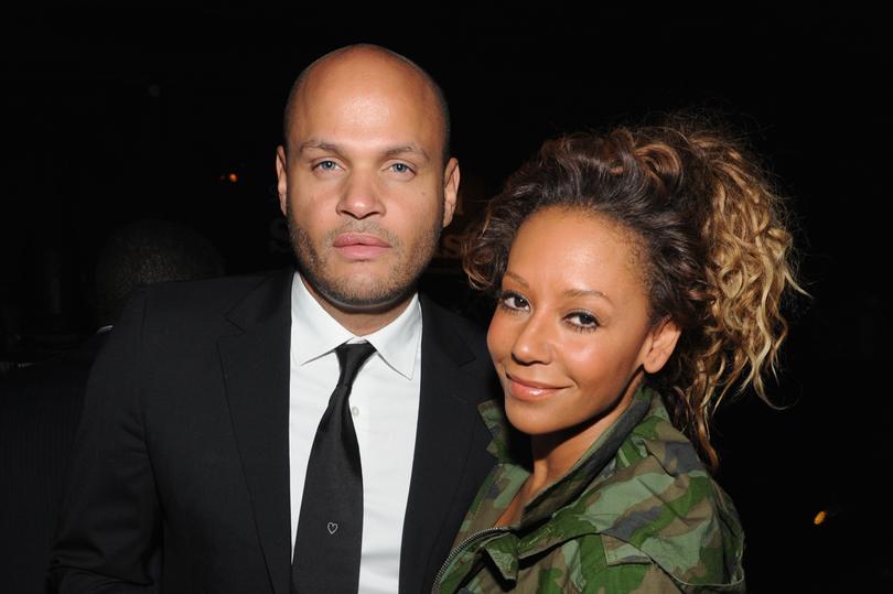 NEW YORK, NY - APRIL 29:  Stephen Belafonte and Mel B. attend Sprint Sound Sessions at Webster Hall on April 29, 2014 in New York City.  (Photo by Craig Barritt/Getty Images for Sprint)