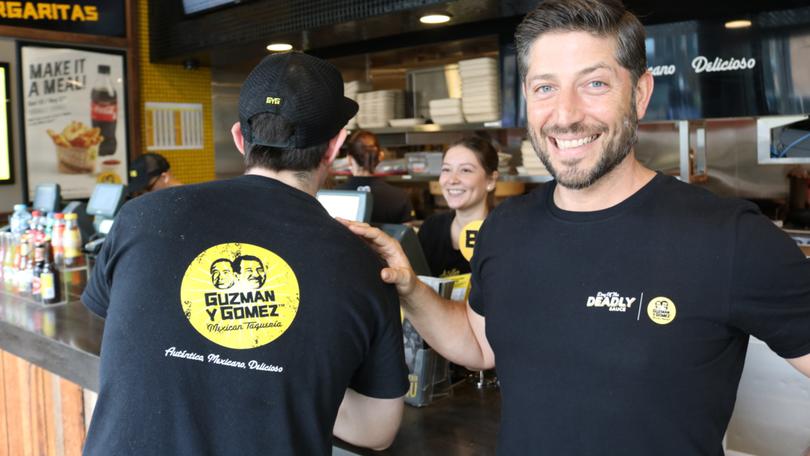 Guzman y Gomez chief executive Steven Marks.