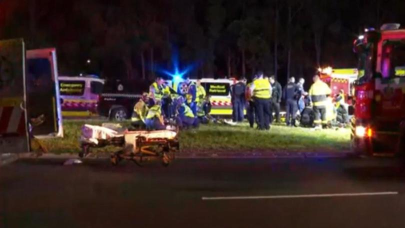 An 18-year-old is dead and four are seriously injured after a P-plater crashed into a tree.