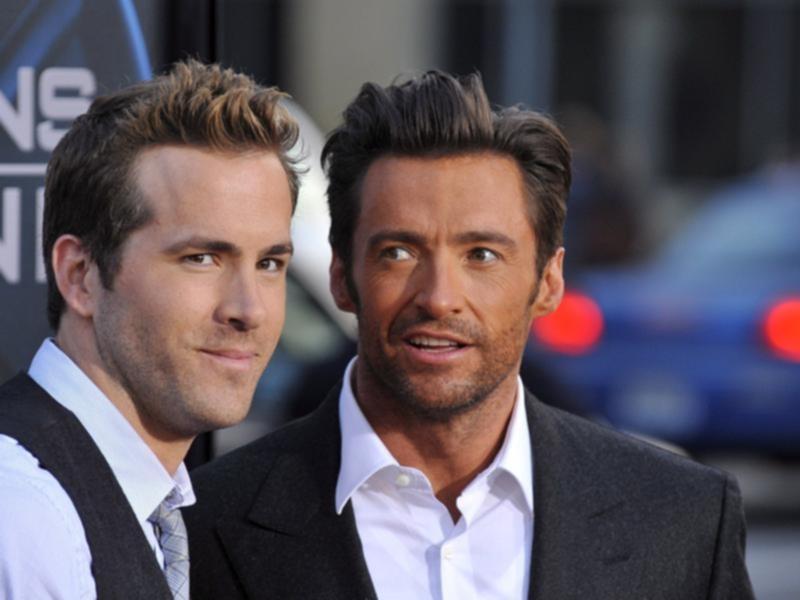 Ryan Reynolds and Hugh Jackman