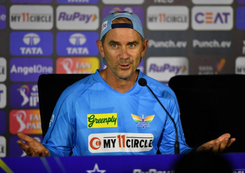 Justin Langer as head coach of the Lucknow Super Giants.