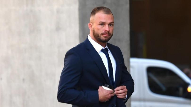 Brendan Sipple and his co-accused have been found guilty over an attempt to import cocaine. (Jono Searle/AAP PHOTOS)