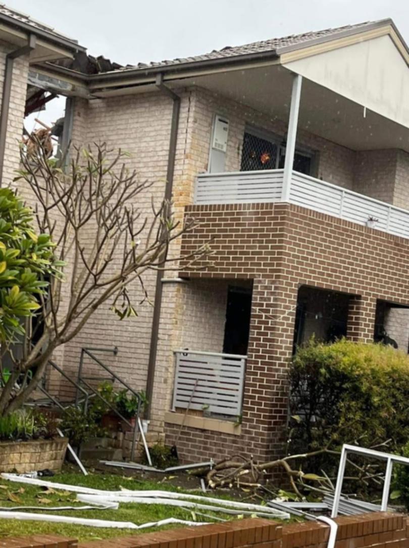 It is believed one person is unaccounted for and emergency services are searching the building for other residents.