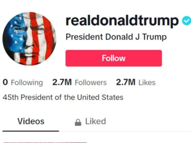 Former President and convicted felon Donald Trump has launched a TikTok account.