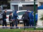 A team of forensics officers were at the Gallipoli Avenue home examining the crime scene.