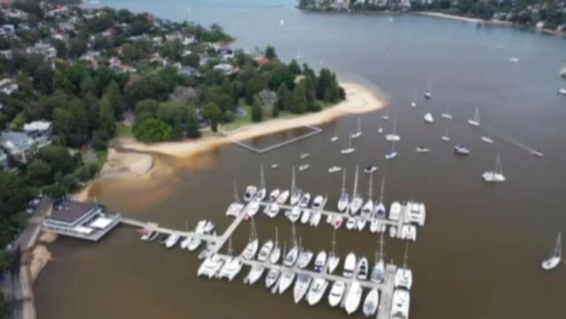 Sydney's waterways have been filled with sewage after huge rain storms on the weekend.