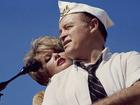 Entertainer Janis Paige, seen here with Bob Hope in 1964, has died at 101 of natural causes. (AP PHOTO)