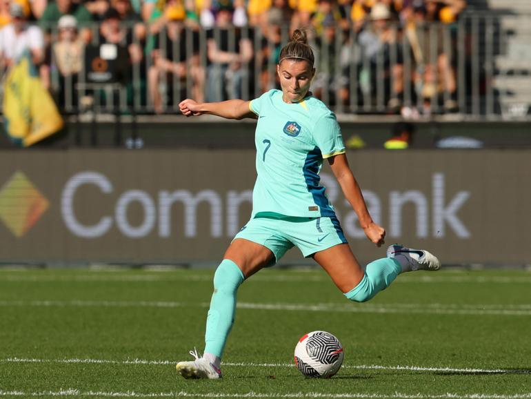 Steph Catley has been named captain of the Matildas for the Paris Olympics.