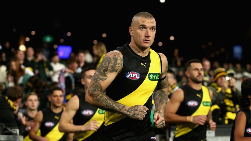 Dustin Martin will run out for his 300th match when Richmond take on Hawthorn at the MCG on June 15. (Rob Prezioso/AAP PHOTOS)