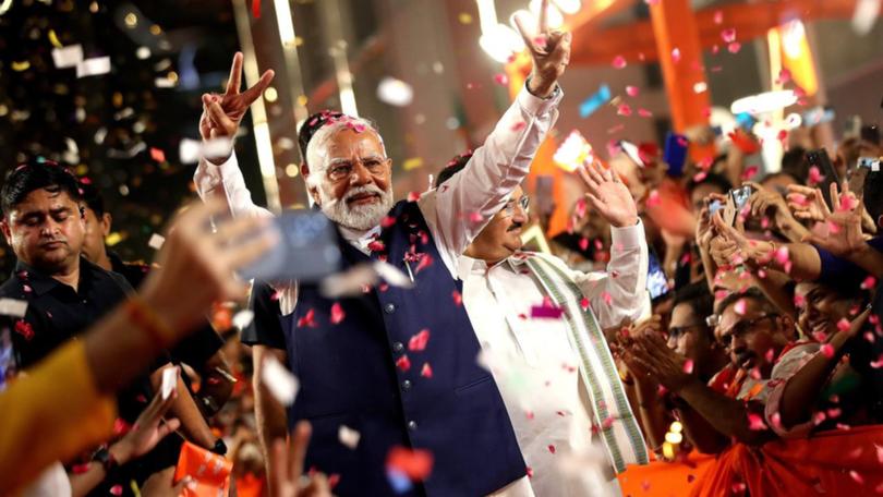 Prime Minister Narendra Modi has vowed to work harder and take "big decisions" after elections.