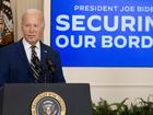 Joe Biden has toughened his border approach as immigration has emerged as a top election issue. (EPA PHOTO)