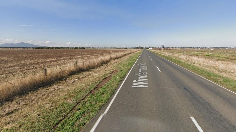 Windermere Road, Lara, about a 20 minute drive north of Geelong.