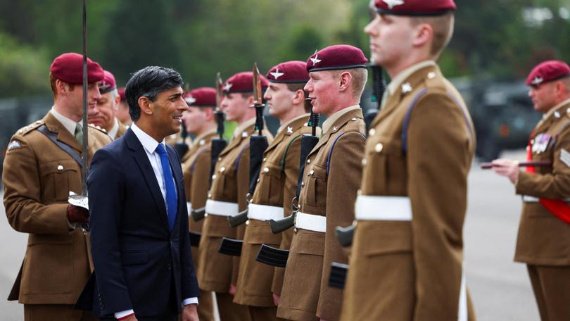 British Prime Minister Rishi Sunak said he would bring back mandatory national service for 18-year-olds if his Conservative Party won power at the next election. 