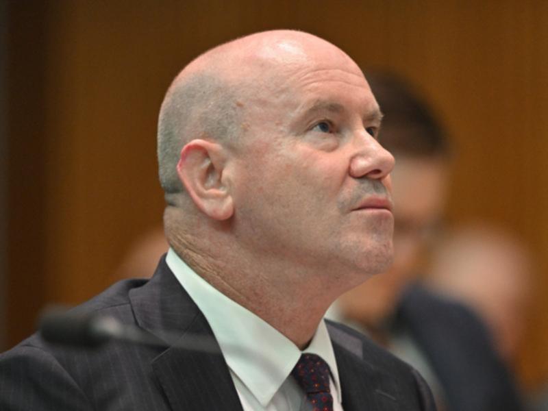 Department of Defence secretary Greg Moriarty during Senate estimates