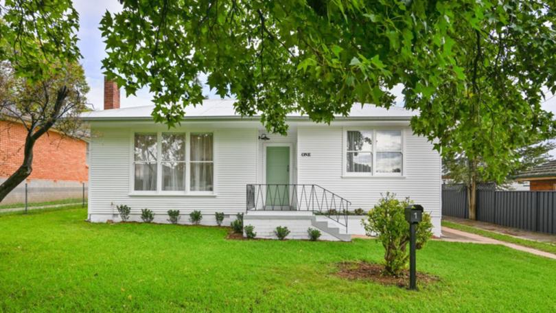 Exterior of 1 McKay Crescent after renovations.