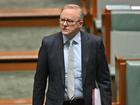Prime Minister Anthony Albanese arrives for Question Time in the House of Representatives at Parliament House in Canberra, Tuesday, May 14, 2024. (AAP Image/Mick Tsikas) NO ARCHIVING
