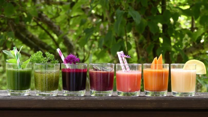 juices, smoothies, vegetables