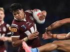 Selwyn Cobbo has starred off the bench in an opening-game Origin win for Queensland in Sydney. (Mark Evans/AAP PHOTOS)