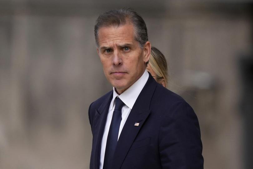 Hunter Biden departs from federal court, Tuesday, June 4, 2024, in Wilmington, Del. (AP Photo/Matt Slocum)