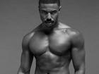 Michael B. Jordan in a campaign for Calvin Klein