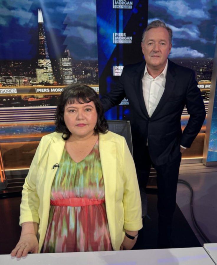 Fiona Harvey met with Piers Morgan to share her side of the story. 