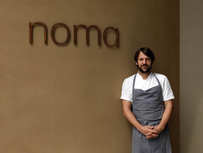 Image to go with spread on the history of Australian Tourism Campaigns. 2016 Noma Australia chef Rene Redzepi.