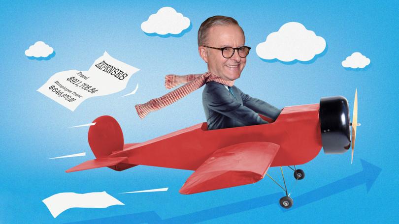Anthony Albanese’s travel expenses for a three-month period have been revealed.