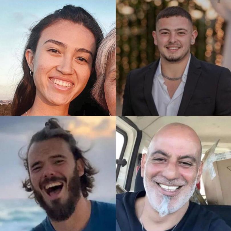 
Israel Defense Forces
@IDF
Noa Argamani (25), Almog Meir Jan (21), Andrey Kozlov (27), and Shlomi Ziv (40) were rescued in a special operation by the IDF, ISA and Israel Police from 2 separate locations in the heart of Nuseirat after being kidnapped by Hamas from the Nova music festival. 

They are in good medical condition and have been transferred to the 'Sheba' Tel-HaShomer Medical Center for further medical examinations.

We will continue to make every effort to bring the hostages home.