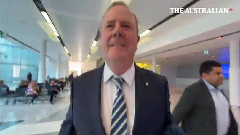 Embattled Nine boss Peter Costello has called it quits just days after footage emerged of him shirt-fronting a journalist at an airport.