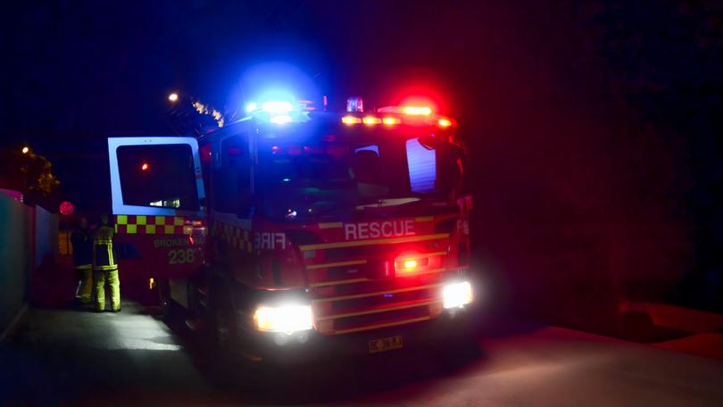 The body of a man in his 70s has been found after a fire tore through a home in Broken Hill.