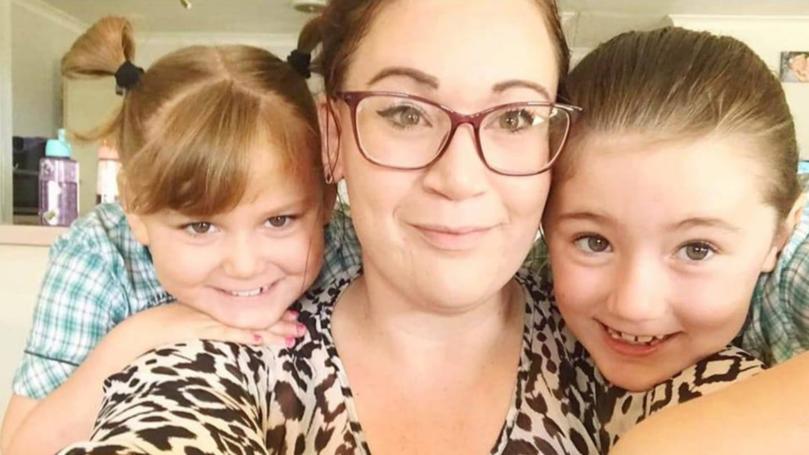 Ms van Oyen has been charged with two counts of careless driving causing the death of her daughters Macey and Riley.