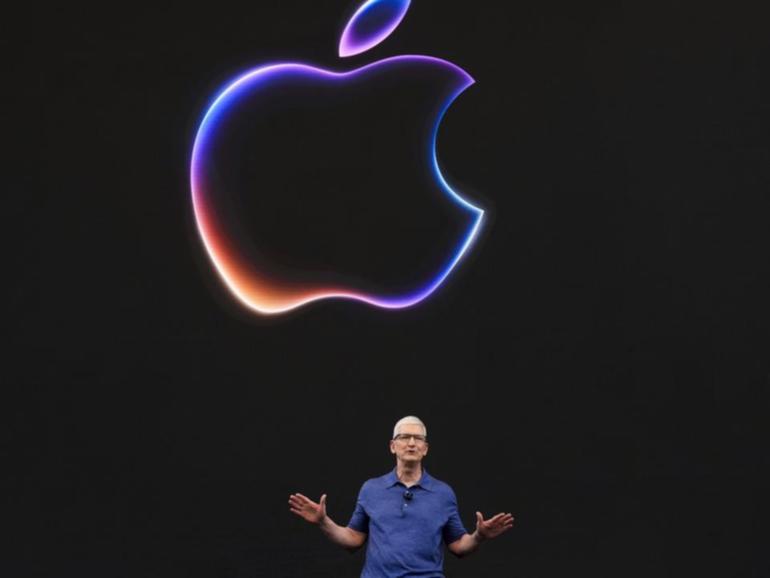 Apple's next big step goes beyond AI and into personal intelligence, CEO Tim Cook says. (AP PHOTO)