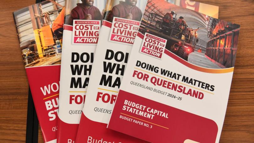 Queensland budget books